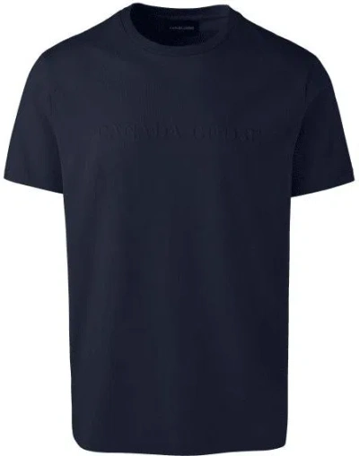 Canada Goose Men's Emersen Mens Crewneck Tshirt In Atlantnavy