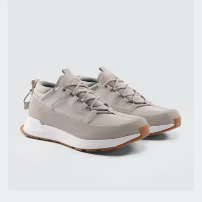 Canada Goose Glacier Logo-debossed Panelled Sneakers In Gray