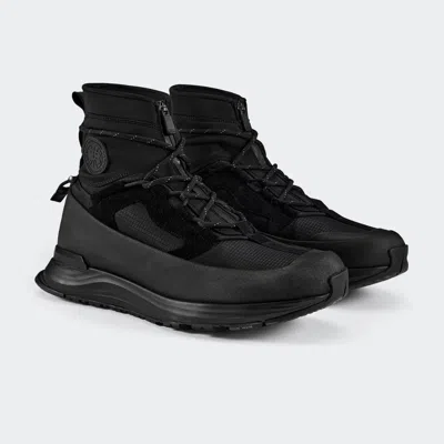 Canada Goose Men's Glacier Trail Sneaker High In Black
