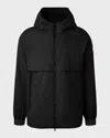 Canada Goose Faber Hooded Jacket - Men's - Polyamide/polyester In Black