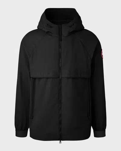 CANADA GOOSE MEN'S HOODED FULL-ZIP ANORAK