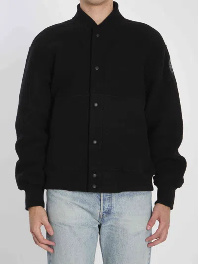 Canada Goose Men Hudson Fleece Bomber Jacket In Multi