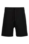 Canada Goose 'huron' Drawstring Waist Shorts In Black