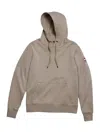 Canada Goose Men's Huron Drawstring Hoodie In Gray