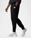 Canada Goose Black Cotton Sweatpants In Black