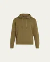 Canada Goose Army Green Cotton Hoodie In Military Green