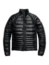 Canada Goose Hybridge Zip-front Jacket In Black