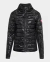 Canada Goose Men's Hybridge Lite Slim Fit Hooded Jacket In Black
