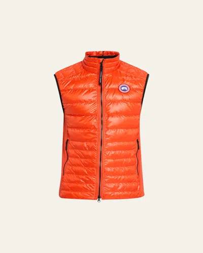 Canada Goose Men's Hybridge Lite Vest In Orange