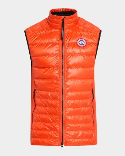 Canada Goose The Hybridge Lite Slim Fit Vest In Signal Orange