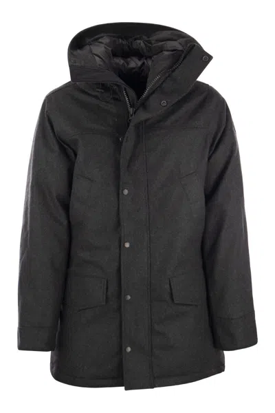 Canada Goose Men's Langford - Hooded Parka In Carbon