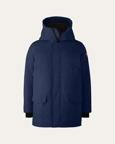 Canada Goose Men's Langford Down Parka In Blue