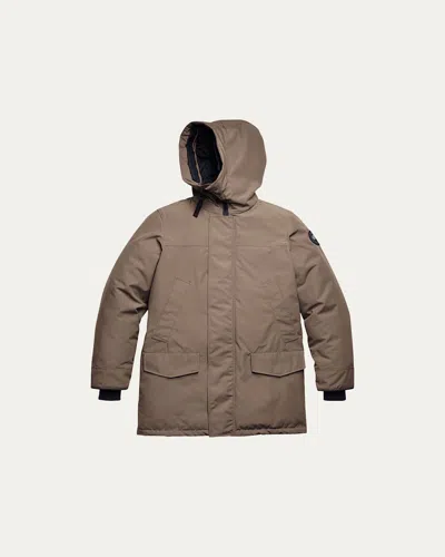 Canada Goose Men's Langford Down Parka In Taupe Grey