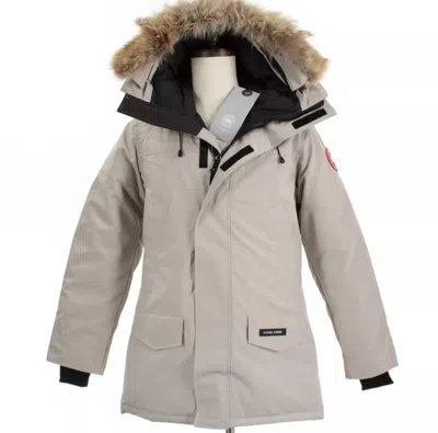 Pre-owned Canada Goose Men's Langford Heritage Parka Jacket Small/med In Limestone (beige)