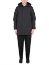 Canada Goose Langford Parka Nylon Down Jacket In Black