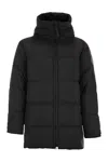Canada Goose Black Nylon Crofton Down Jacket In Black