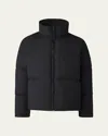 Canada Goose Lawrence Puffer Jacket In Black