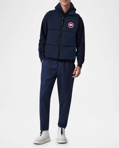 Canada Goose Men's Lawrence Puffer Vest In Atlantic Navy