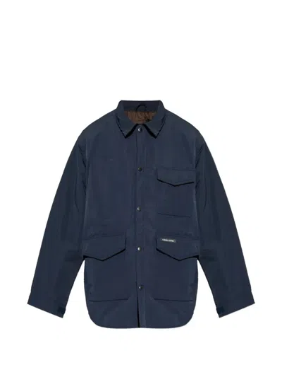 Canada Goose Mens Legacy Shirt Jacket In Blue