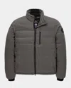 Canada Goose Lodge Packable 750 Fill Power Down Jacket In Coastal Grey
