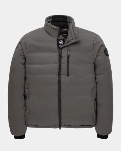 Canada Goose Lodge Packable 750 Fill Power Down Jacket In Coastal Grey