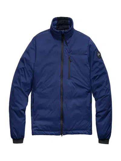Canada Goose Men Lodge Jacket Black Label Oxford Navy In Blue