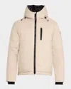 Canada Goose Men's Lodge Hoodie In Limestone