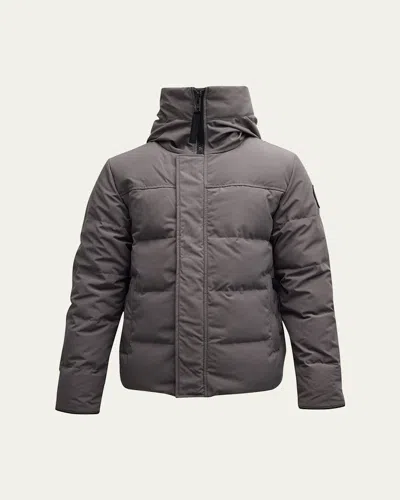 Canada Goose Men's Macmillan Down Parka In Coastal Grey