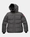 Canada Goose Short Down Jacket Macmillan In Gray
