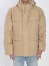 Canada Goose Men Maitland Parka In Beige In White