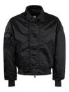 Canada Goose Lightweight Bomber Jacket Shoulder Patch In Black