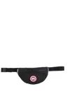 Canada Goose Men Pouch With Logo In Black