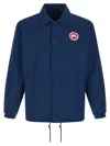 Canada Goose Regency Jacket Elastic Cuffs Drawstring Hem In Blue