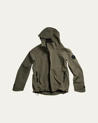 Canada Goose Rupert Rain Jacket Black Label In Green