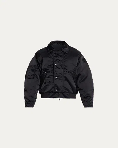 Canada Goose Men's Seguin Aviator Bomber Jacket In Black