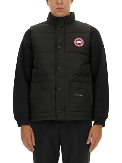Canada Goose Freestyle Padded Vest In Black