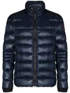 Canada Goose Black Label Black Disc Crofton Nylon Down Puffer Jacket In Atlantic Navy
