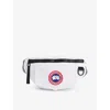 Canada Goose Logo Patch Belt Bag White In White