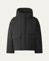 Canada Goose Men's Wilu Nylon Down Parka In Black