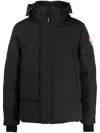 Canada Goose Wyndham No Fur Parka In Black