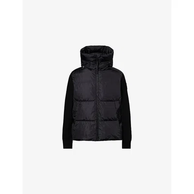 Canada Goose Hybridge Grove Knit Hoody In Black