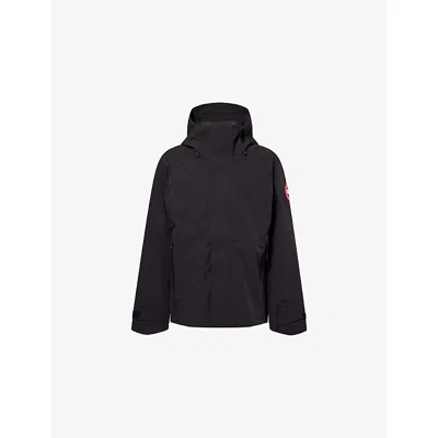 Canada Goose Mens Black - Noir Rupert Logo-patch Waterproof Jacket Xl