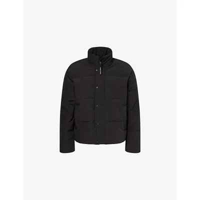 Canada Goose Mens Black - Noir Bayview Padded Shell-down Parka Jacket