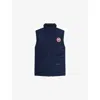 Canada Goose Mens Atlantic Navy Freestyle Sleeveless Shell-down Gilet In Blue