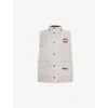 Canada Goose Mens Freestyle Padded Slim-fit Shell-down Gilet Limestone