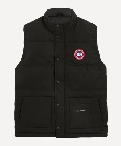 Canada Goose Mens Freestyle Quilted Artic-tech Gilet In Black