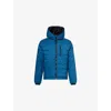 Canada Goose Mens Guard Blue - Bleu Garde Lodge Regular-fit Shell-down Hoody Xl In Blue