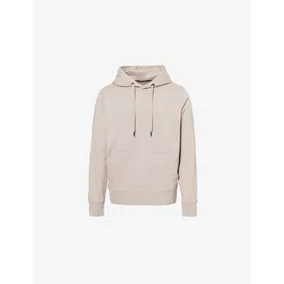 Canada Goose Mens Limestone Huron Relaxed-fit Cotton-jersey Hoody