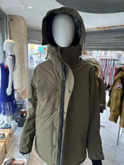 Pre-owned Canada Goose Mens Sanford Parka Sizes Available Xs,m In Green