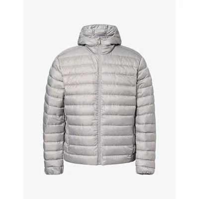 Canada Goose Mens Stratus Hooded Shell-down Jacket Stratus Grey - Gris Xs